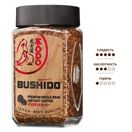 Кофе Bushido Kodo 95гр